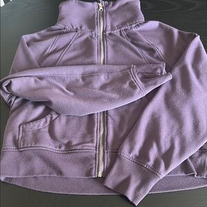 Purple Zip-Up Jacket